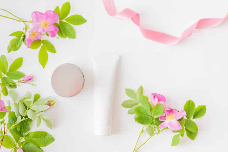 empties flat lay composition