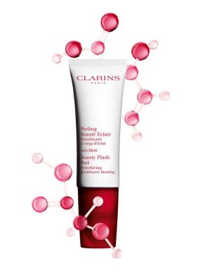 clarins beauty flash peel min